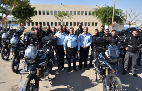 יחידת אופנוענים חדשה של המשטרה תפעל להגברת הבטיחות בכבישי הדרום